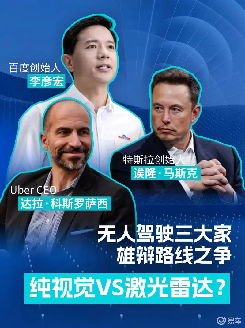 马斯克、UberCEO与李彦宏激辩无人驾驶技术路线(图1)