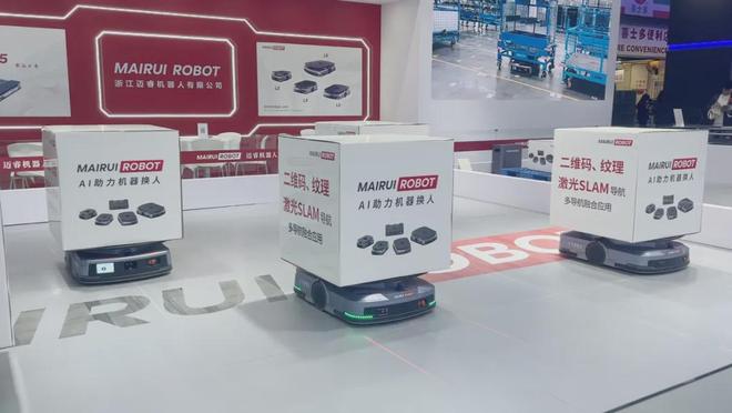 必一智能运动科技：CeMAT2024迈睿机器人多款移动机器人与潜叉LF5全新登场(图7)